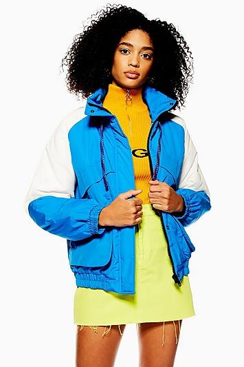 Topshop Padded Windbreaker Jacket