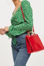 Topshop Lizzie Crossbody Tote Bag