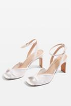 Topshop Raven Knot Skinny Heel Sandals