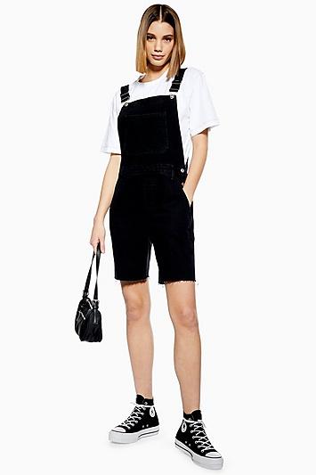 Topshop Cycle Short Dungarees