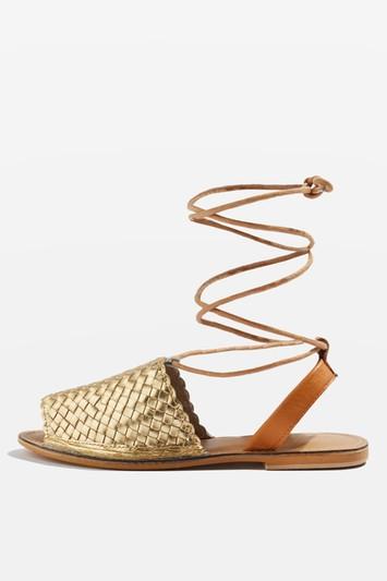 Topshop Hula Woven Sandals