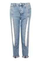 Topshop Moto Bleach Split Front Hayden Boyfriend Jeans