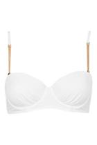 Topshop Chain Long-line Bikini Top