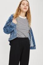 Topshop *perfect Stripe T-shirt By Selected Femme