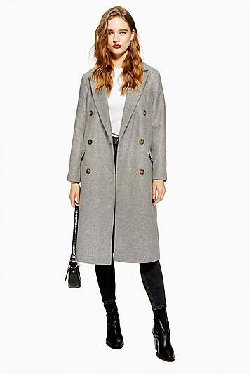 Topshop Melton Coat