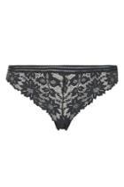 Topshop Floral Lace Brazilian Knickers