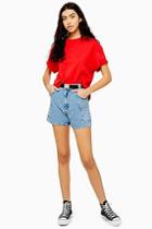 Topshop Utility Belted Shorts