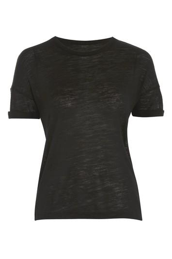 Topshop Linen T-shirt