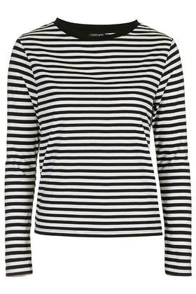 Topshop Tall Striped Top
