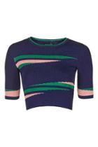 Topshop Eraser Stripe Top