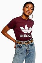 Topshop Trefoil Logo T-shirt By Adidas