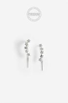 Topshop *sterling Silver Star Earrings