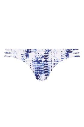 Topshop Tie-dye Side Strap Bikini Bottoms