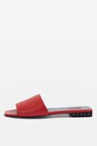 Topshop Fern Studded Heel Sliders