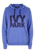 Topshop Ivy Park Logo Pullover Hoodie By Ivy Park