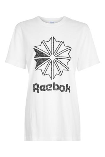 Topshop Starcrest Tee By Reebok