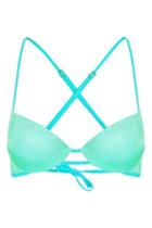 Topshop '80s Strappy Plunge Bikini Top