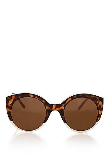 Topshop Feline Cactus Sunglasses