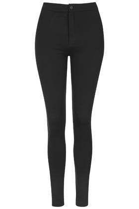 Topshop High-waist Button Up Leggings