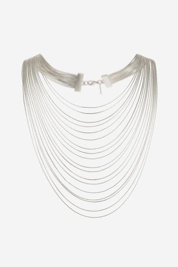 Topshop Multirow Chain Necklace