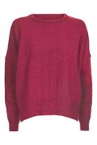 Topshop Tall Zip Side Crew Neck Knitted Jumper