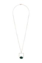 Topshop Square Stone Necklace