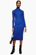 Topshop Knitted Midi Dress By Norr