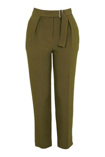 Topshop Slider Utility Peg Trousers
