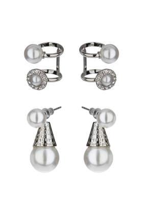 Topshop Pearl Ear-cuff Multi Pack
