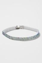 Topshop Rhinestone Choker Necklace