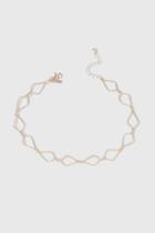 Topshop Link Chain Choker Necklace