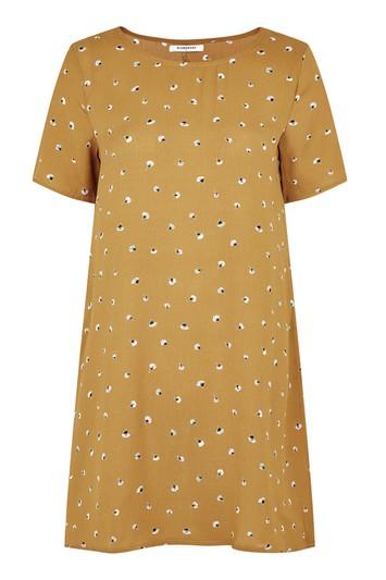 Topshop *printed T-shirt Dress By Glamorous