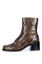 Topshop Matisse Snake Loafer Boots
