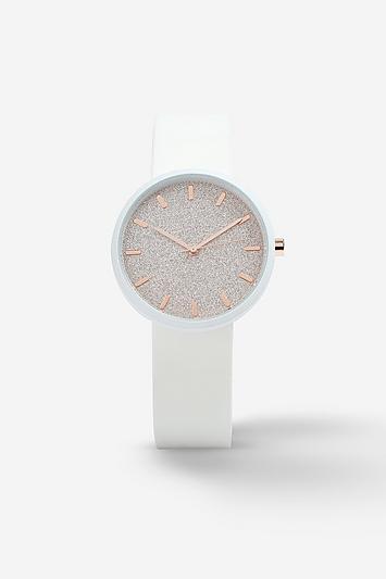 Topshop *silicone Glitter Watch