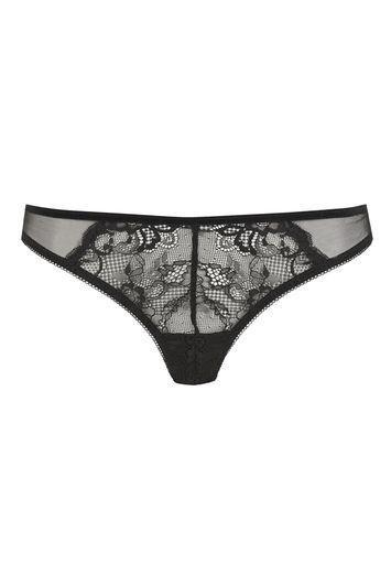 Topshop Velvet Mini Knickers