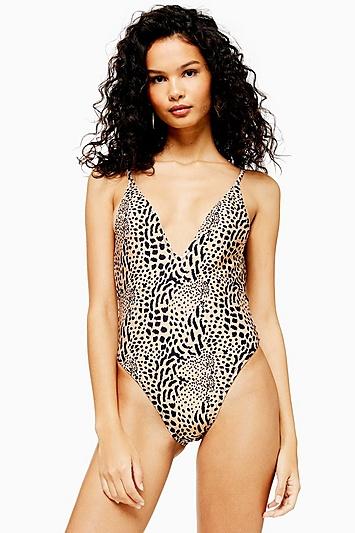 Mink Pink *leopard Sahara Swimsuit By Mink Pink