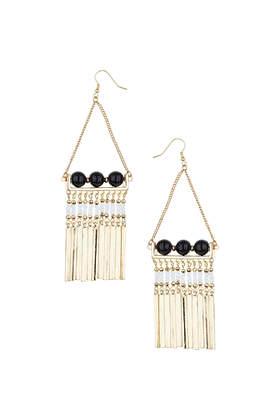Topshop Bead Tassel Earrings