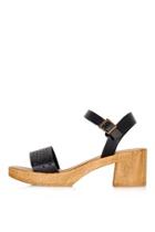 Topshop Dani Laser Vamp Sandals