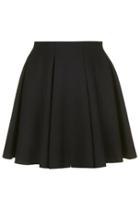 Topshop Box Pleat Flippy Skirt
