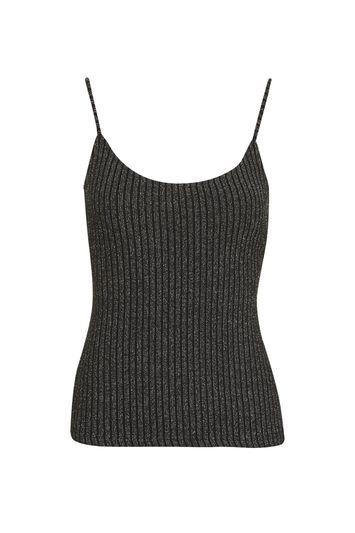 Topshop *your Way Fitted Metallic Top By Wyldr