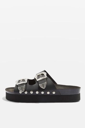 Topshop Fisher Flatform Sliders