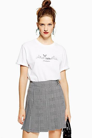 Topshop Petite Amsterdam Skyline T-shirt