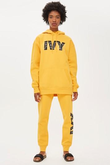 Topshop Layer Logo Hoodie By Ivy Park