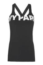 Topshop Logo Mesh Insert Vest