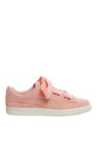 Topshop *suede Heart Trainers By Puma