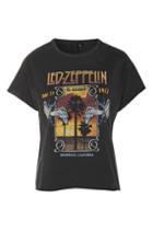 Topshop Led Zepplin Tour T-shirt By And Finally
