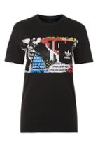 Topshop Graphic Pocket T-shirt By Adidas Originals