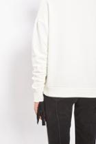 Topshop Ruched Sleeve Sweat Top By Boutique