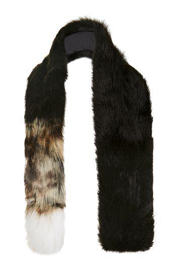 Topshop Faux Fur Shawl
