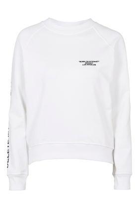 Topshop Born On The Internet Sweat By Brashy